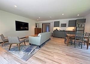 Lower Level Bedroom with Murphy Bed