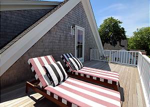 Master bedroom deck