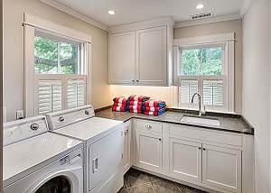 First floor laundry room