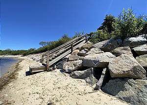 Stairs to beach