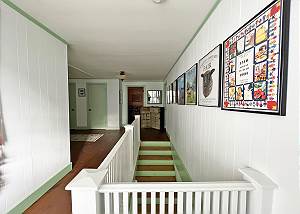 Second floor hallway