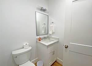 Lower level bathroom