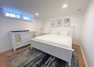 Lower level bedroom