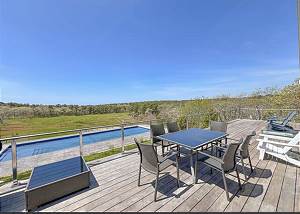 Deck with Pool View