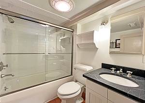 Second floor hall bathroom