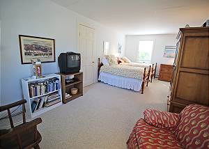 Another view of second floor twin bedroom