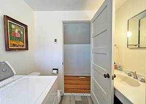 Second floor Half bathroom