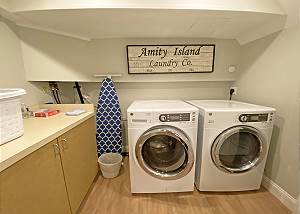 Laundry area