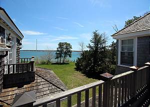 View from guest house deck