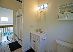 Second floor bathroom