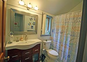 Main floor bathroom