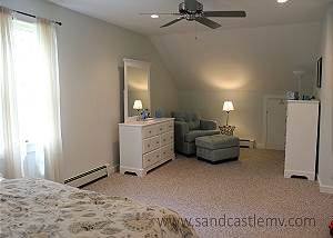 Another view of second floor Queen bedroom