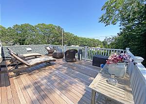 Second floor deck