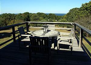 View from second floor deck