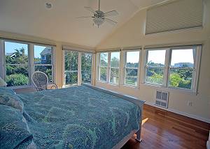 Another view of second  master bedroom