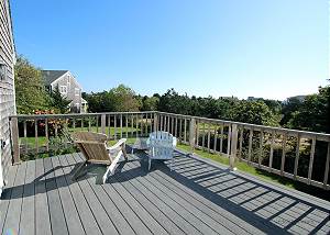 Master bedroom deck