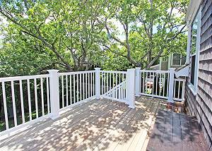 Deck off of Master Bedroom