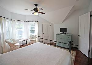 Another view of second floor Queen bedroom