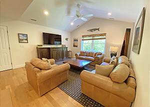 Second floor TV room