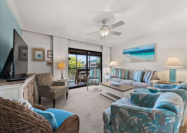 #1132 Sanibel Moorings Courtyard View