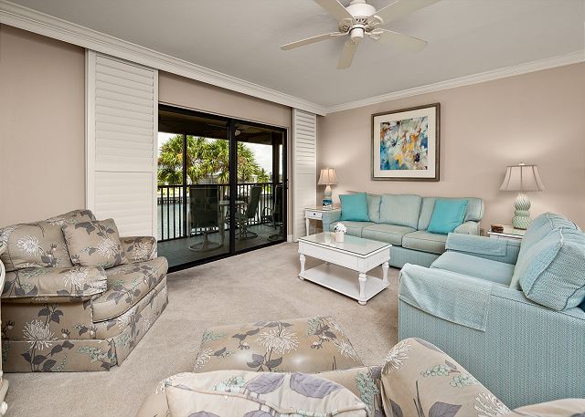 #1332 Sanibel Moorings Dock View