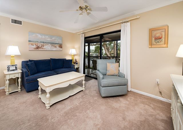 #1442 Sanibel Moorings Dock View