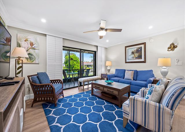 #1631 Sanibel Moorings Dock View