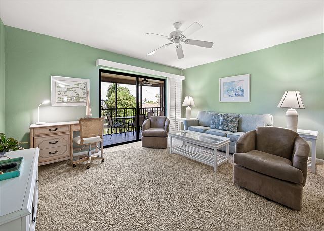 #1632 Sanibel Moorings Dock View