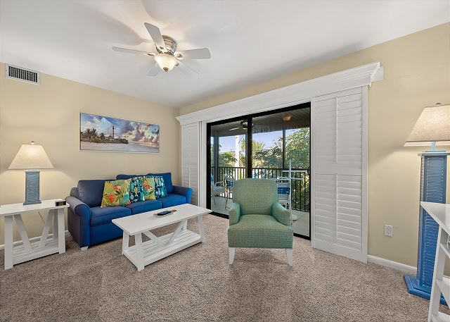 #242 Sanibel Moorings Courtyard View