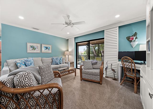 #312 Sanibel Moorings Courtyard View