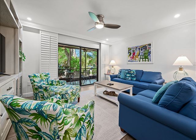 #431 Sanibel Moorings Courtyard View