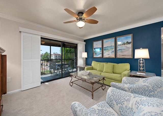 #612 Sanibel Moorings Courtyard View