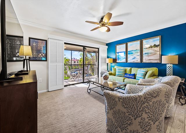 #612 Sanibel Moorings Courtyard View