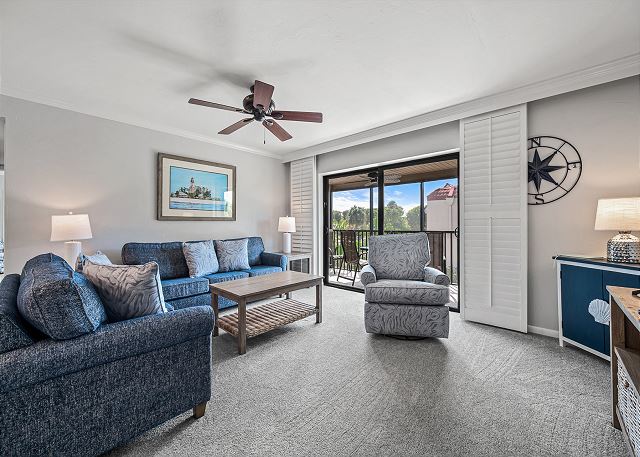 #812 Sanibel Moorings Courtyard View