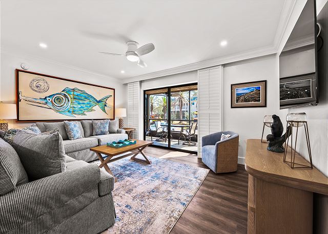 #931 Sanibel Moorings Courtyard View