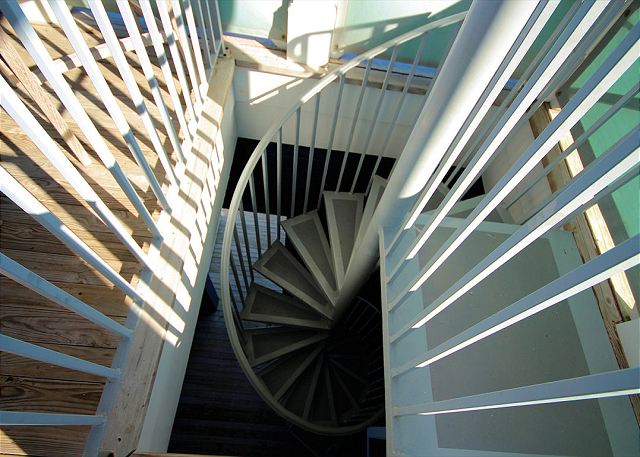 Spiral Staircase to Private Tower Spiral Staircase to Private Tower