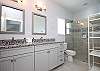 Guest Bath with Shower Only & Dual Sinks Guest Bath with Shower Only & Dual Sinks