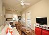 Guest Cottage Living Space with Flat Screen TV Guest Cottage Living Space with Flat Screen TV