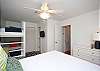 Queen & Bunk Room with Flat Screen TV Queen & Bunk Room with Flat Screen TV