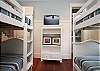 Bunk Room with Flat Screen TV (Sleeps 4) Bunk Room with Flat Screen TV (Sleeps 4)