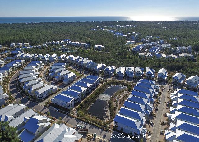 Aerial Shot of NatureWalk & Gulf Aerial Shot of NatureWalk & Gulf