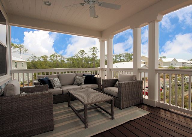 Upstairs Balcony Lounging Space Upstairs Balcony Lounging Space