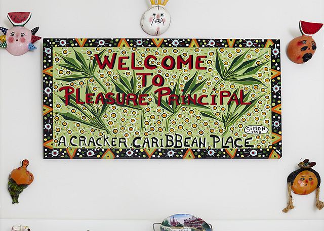 The welcome sign is a big hint--This place is fun and funky The welcome sign is a big hint--This place is fun and funky