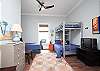 Bunk Room on Upstairs Landing (sleeps 4) with TV Bunk Room on Upstairs Landing (sleeps 4) with TV