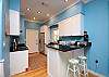 Kitchen with Bar Seating for 2 Kitchen with Bar Seating for 2