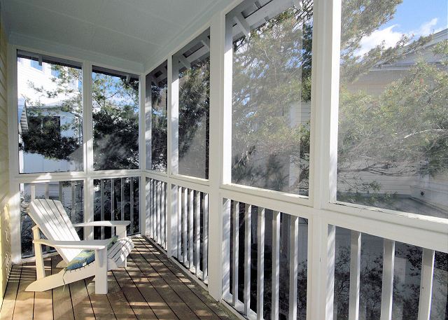 Screened Balcony off Master Bedroom Screened Balcony off Master Bedroom