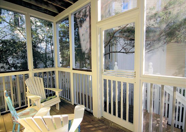 Back Screened Porch Back Screened Porch