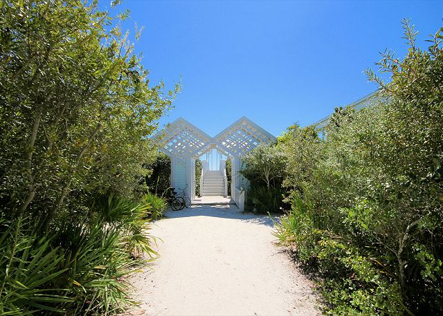 Private Seaside Pavilions & Beach Access Private Seaside Pavilions & Beach Access