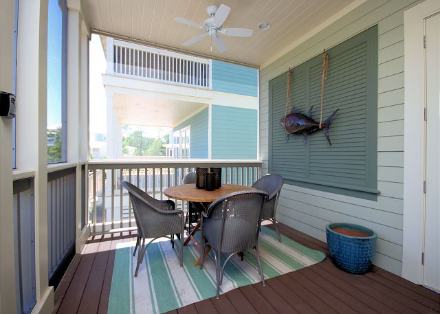 Front Screened Porch Dining Front Screened Porch Dining