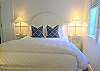 Queen Guest Bedroom with New Bedding & Private Bath (shower only Queen Guest Bedroom with New Bedding & Private Bath (shower only